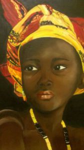 Voir le détail de cette oeuvre: Petite fille africaine